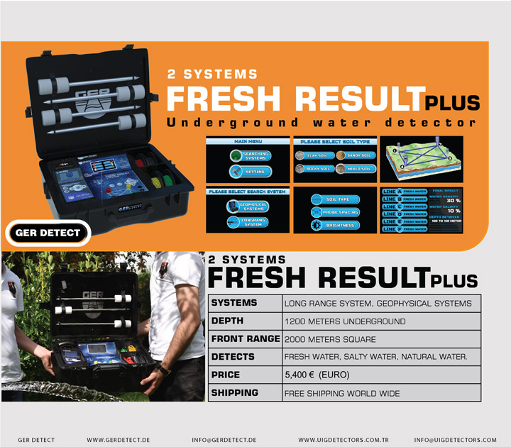 Brochure for FRESH RESULT 2 SYSTEMS PLUS device